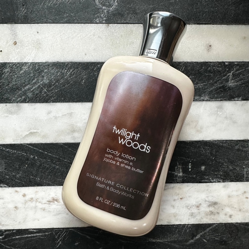 Bath & Body Works Twilight Woods Body Lotion 8oz Signature Collection Vintage